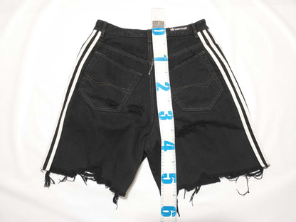 BALENCIAGA BALENCIAGA adidas denim baggy shorts pants