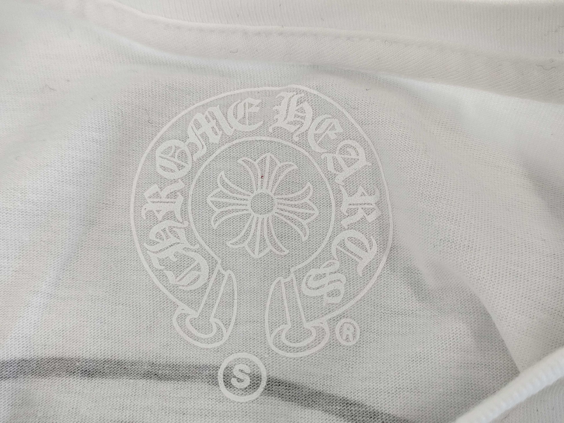 CHROME HEARTS Horseshoe Glitter T-shirt