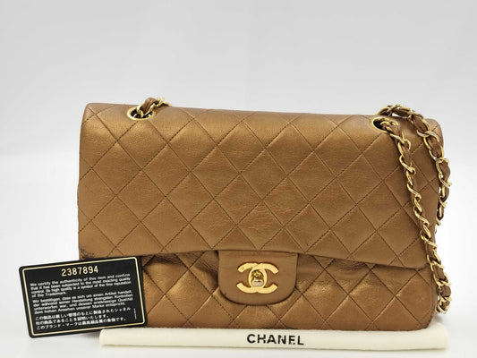 CHANEL Matelasse 25W Flap W Chain Shoulder Bag
