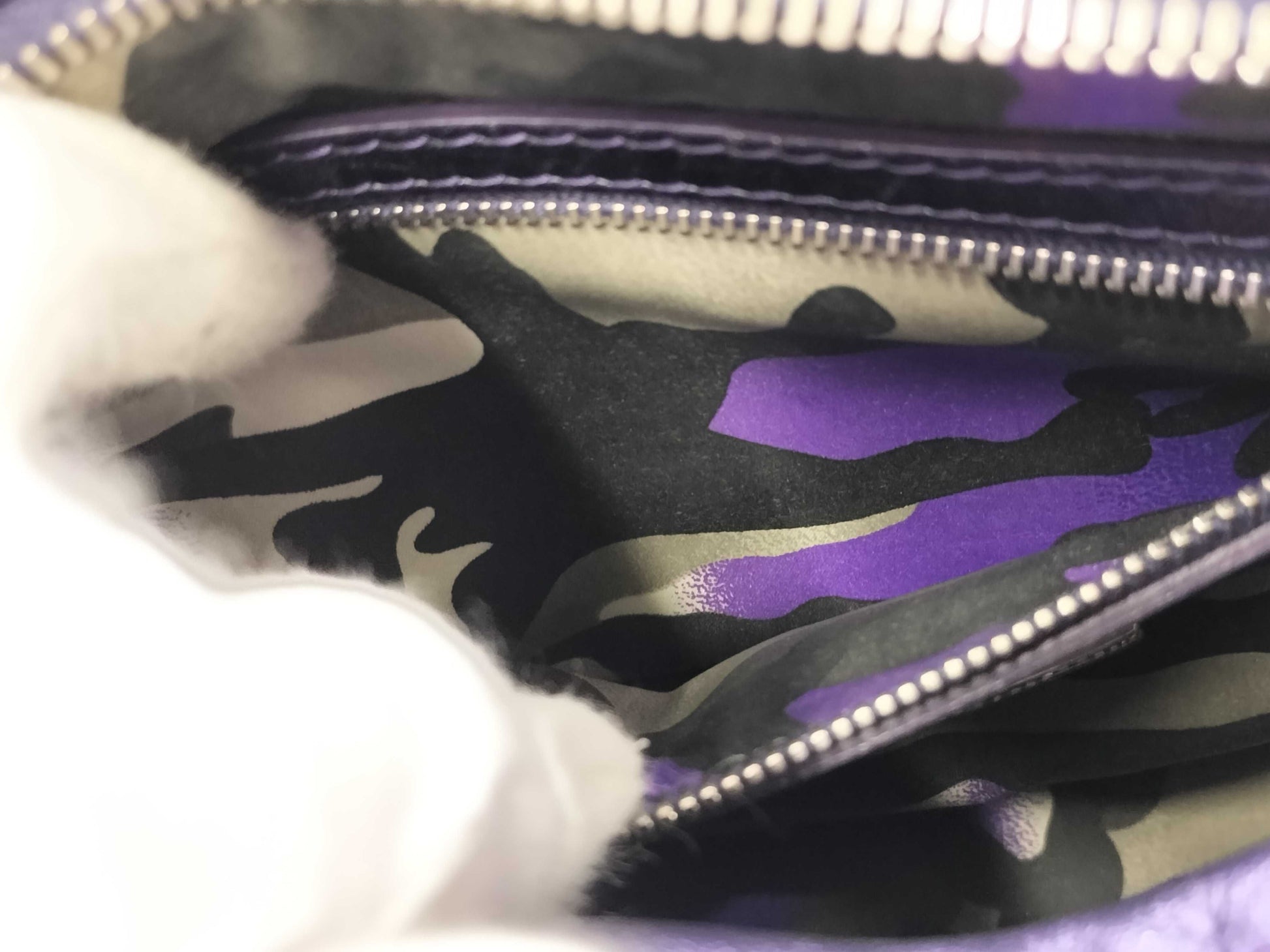 Dior Cannage Leather Lady Dior Handbag Purple Orange Handbag