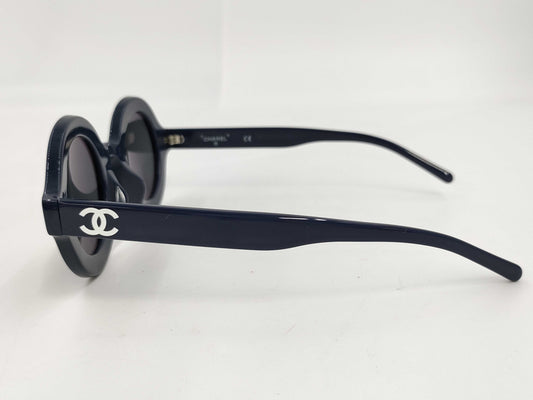  CHANEL Chanel Sunglasses Navy Sunglasses and Glasses