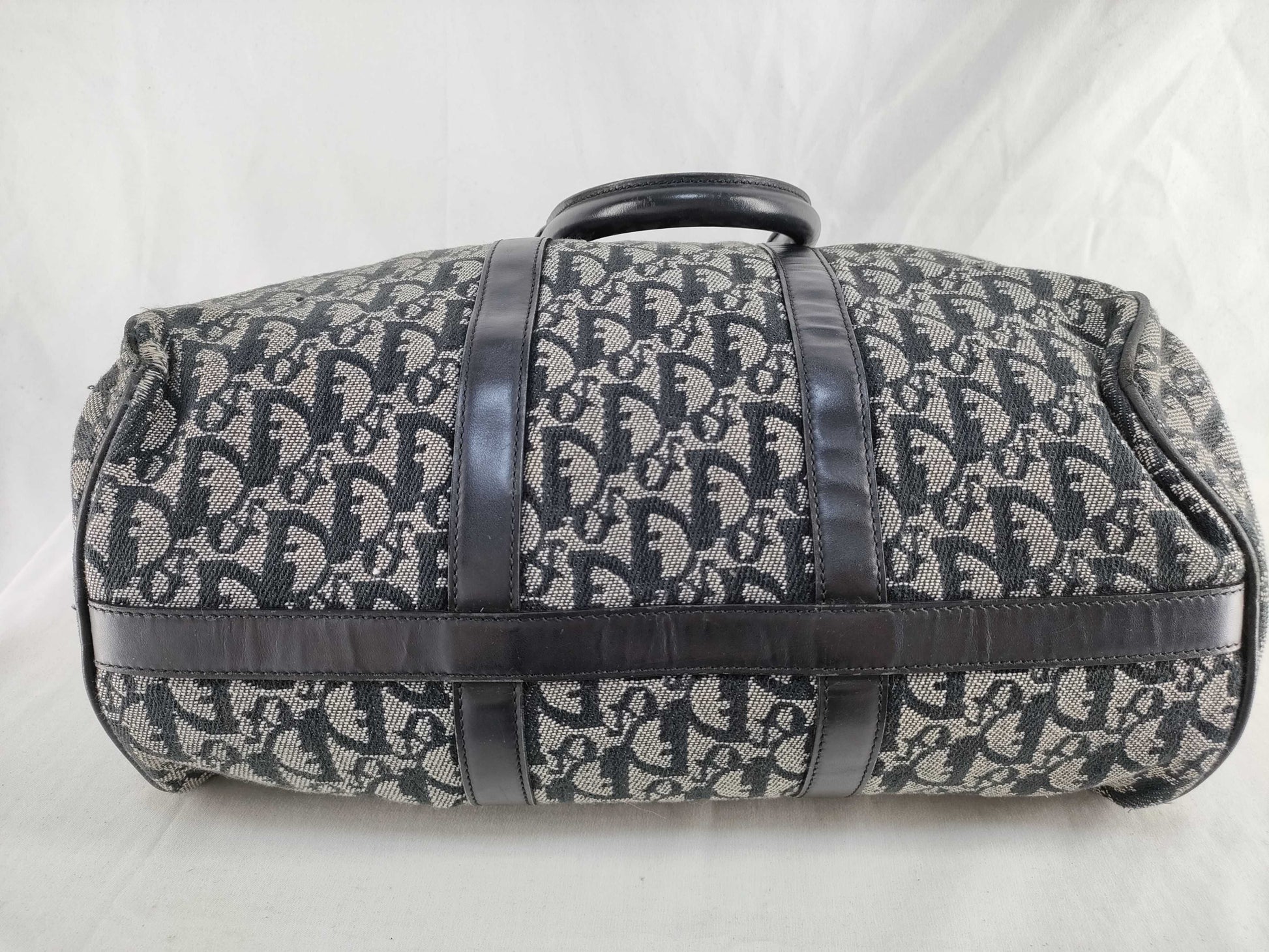 Dior Trotter Christian Dior Trotter Handbag Boston Bag Black Handbag