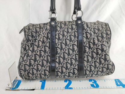 Dior Trotter Christian Dior Trotter Handbag Boston Bag Black Handbag