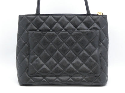 CHANEL Reissue Tote Bag Caviar Skin Coco Mark