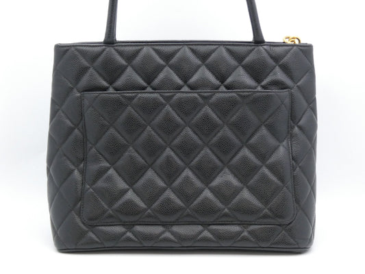 CHANEL Reissue Tote Bag Caviar Skin Coco Mark