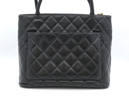 CHANEL Reissue Tote Bag Caviar Skin Coco Mark