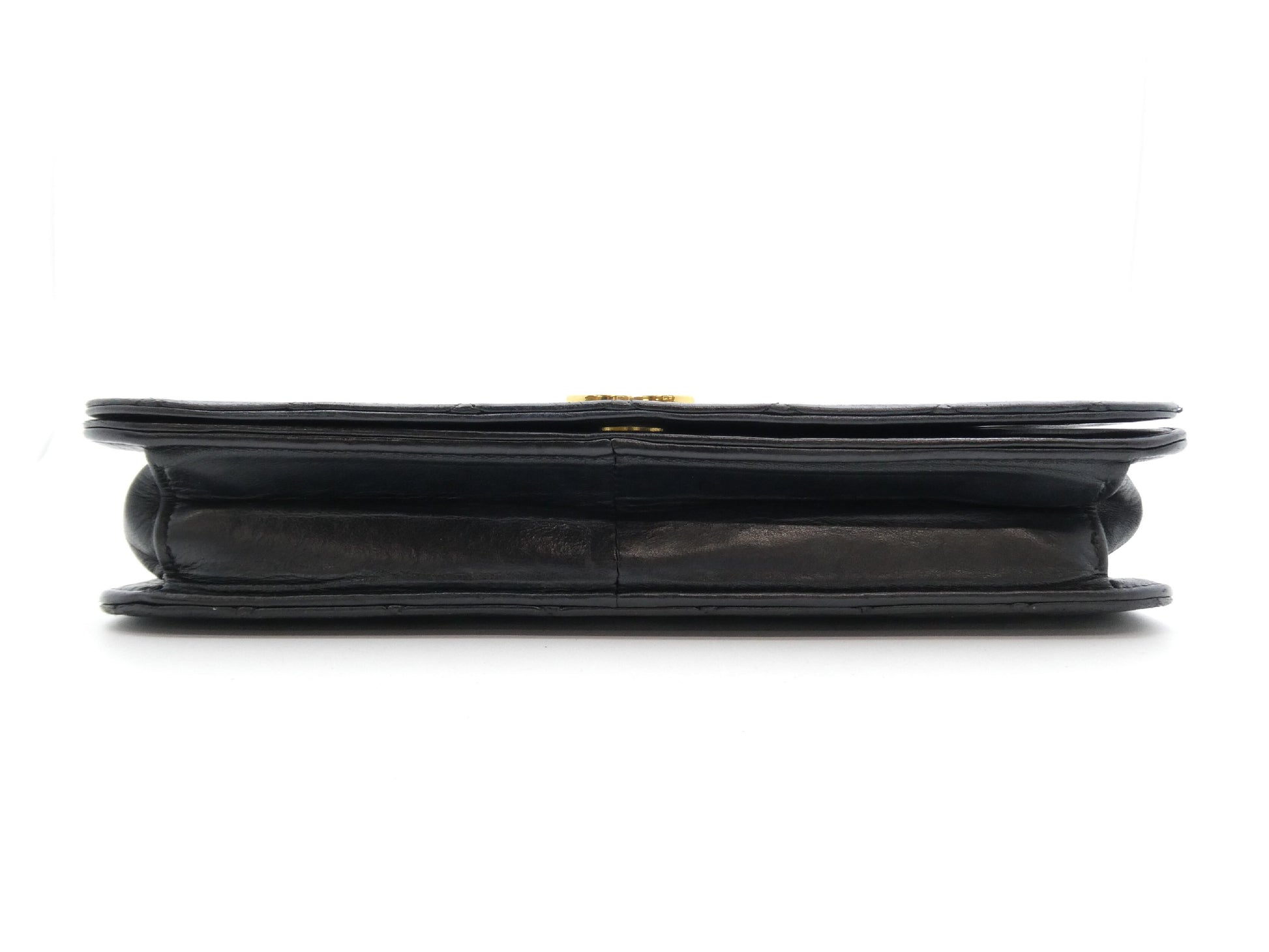 CHANEL Matelasse Coco Mark Lambskin Chain Shoulder Bag