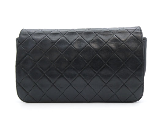 CHANEL Matelasse Coco Mark Lambskin Chain Shoulder Bag