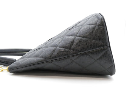 CHANEL Reissue Tote Bag Caviar Skin Coco Mark