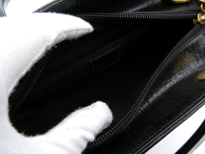 Dior Lady Dior Trotter Enamel Handbag