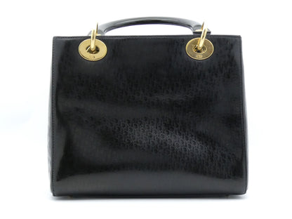 Dior Lady Dior Trotter Enamel Handbag