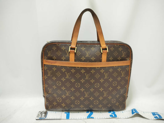 LOUIS VUITTON Monogram Handbag Business Bag