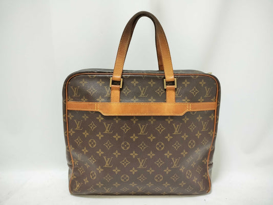 LOUIS VUITTON Monogram Handbag Business Bag