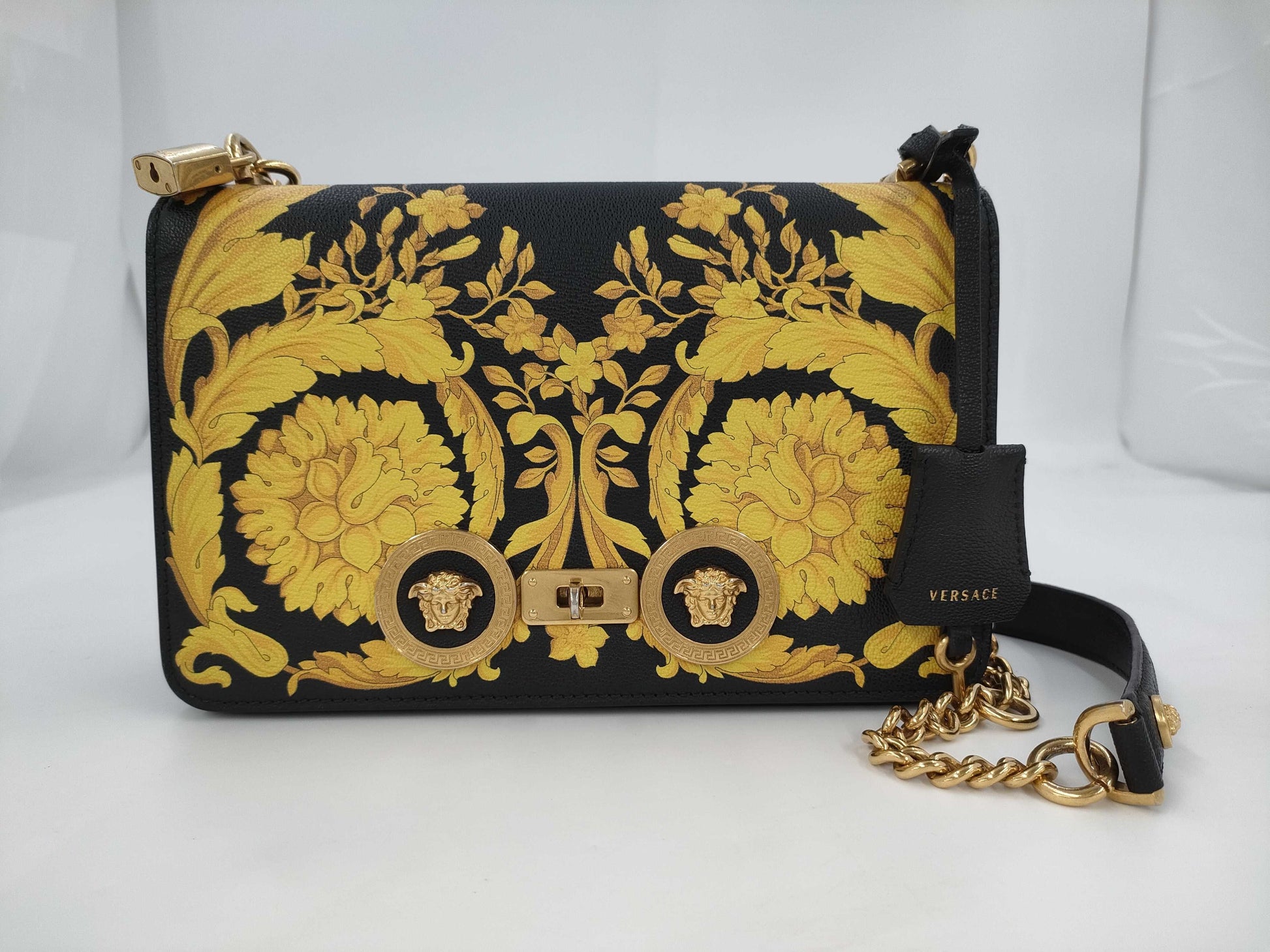 VERSACE Versace Chain Shoulder Bag Medusa Bag