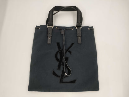 Yves Saint Laurent Kahala Tote Bag Handbag Black YSL Bag