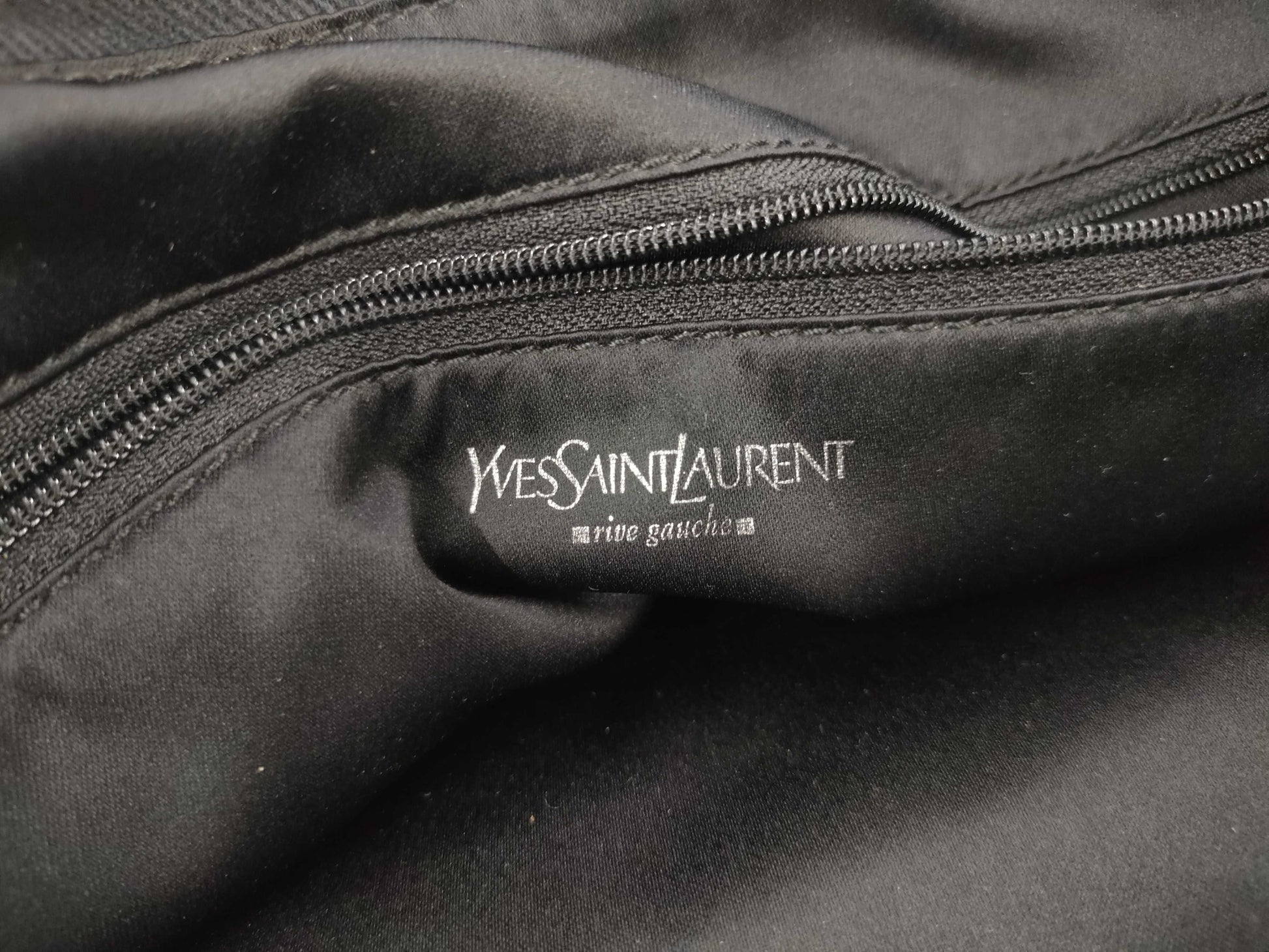 Yves Saint Laurent Kahala Tote Bag Handbag Black YSL Bag