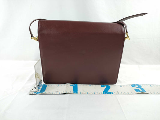 Cartier Must Cartier Must Line Shoulder Bag Red Bordeaux W24cm Shoulder Bag