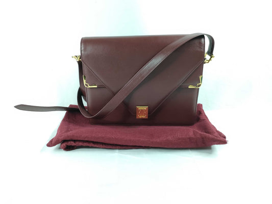 Cartier Must Cartier Must Line Shoulder Bag Red Bordeaux W24cm Shoulder Bag