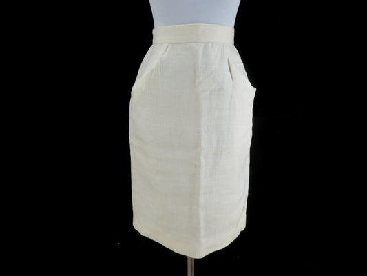 VALENTINO White Skirt