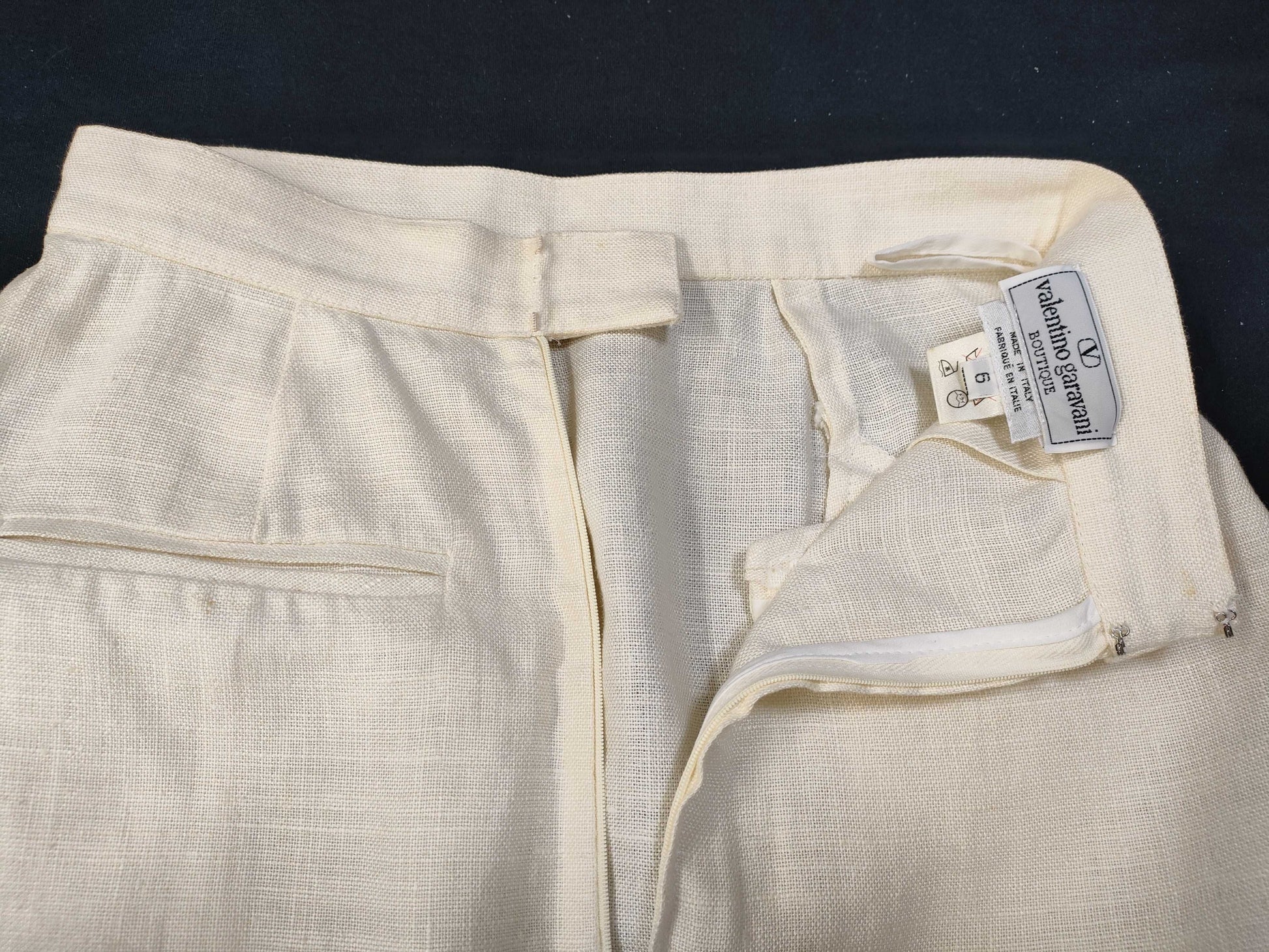 VALENTINO White Skirt