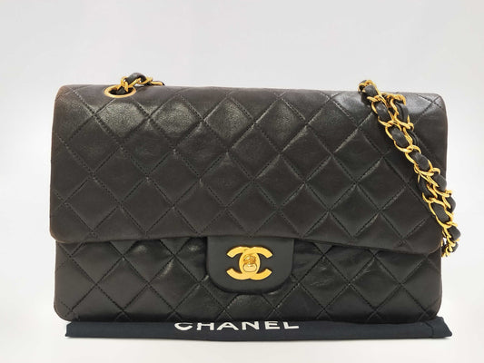CHANEL Matelasse Double Flap 25 Shoulder Bag