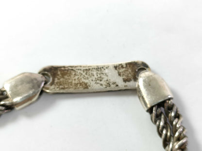 Tiffany & Co. Tiffany Double Rope Sterling Silver Bracelet/Bangle