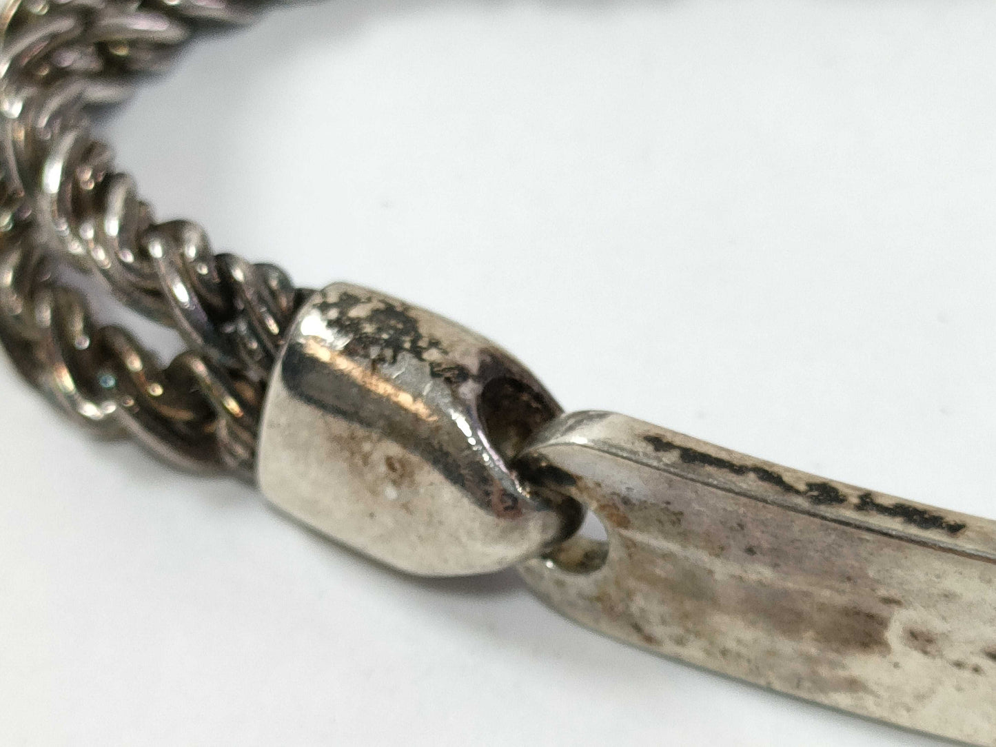 Tiffany & Co. Tiffany Double Rope Sterling Silver Bracelet/Bangle