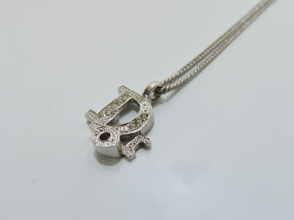Dior DIOR Rhinestone Necklace Necklace