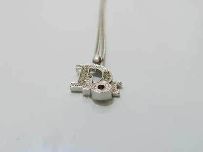 Dior DIOR Rhinestone Necklace Necklace