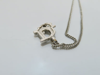 Dior DIOR Rhinestone Necklace Necklace