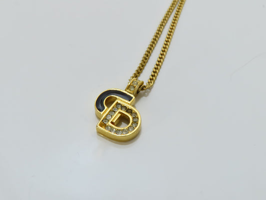 Christian Dior DIOR logo necklace necklace