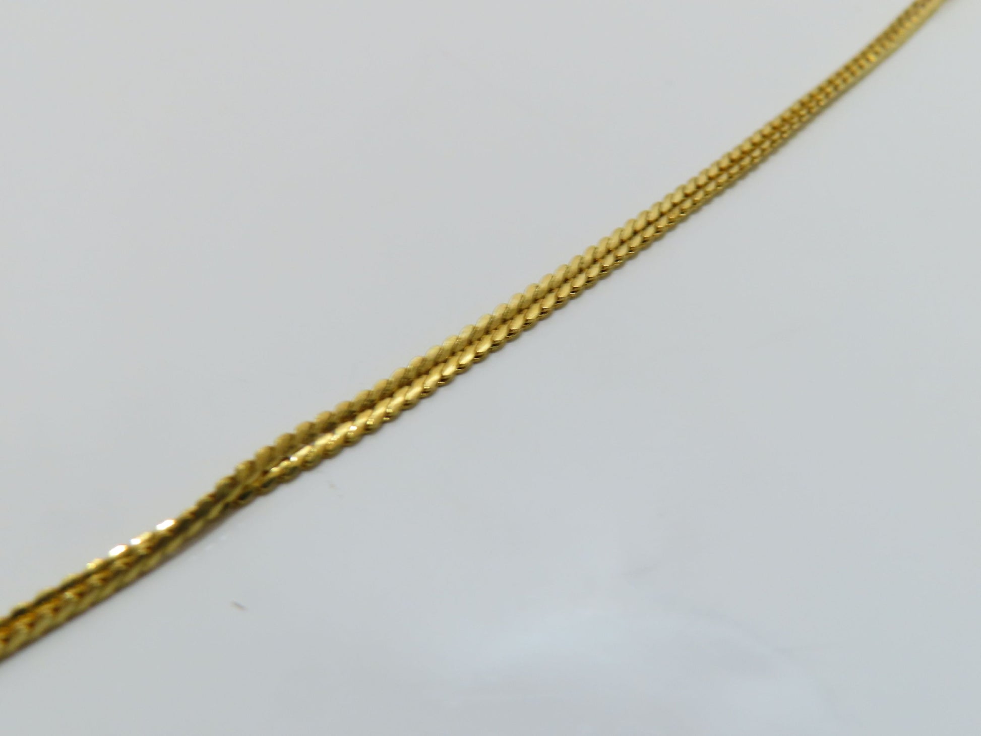 Christian Dior DIORNC logo necklace with rhinestones