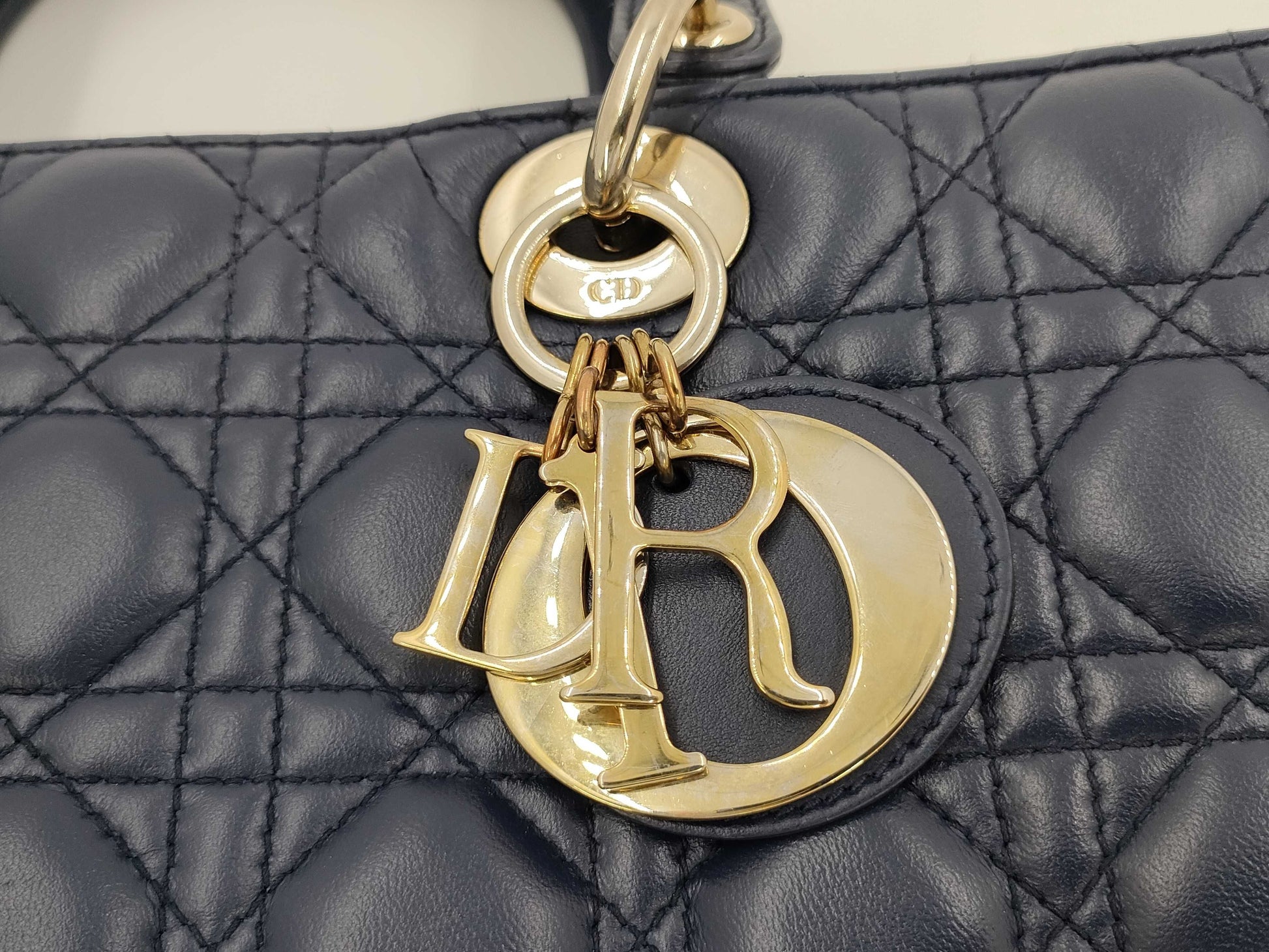 Dior DIOR Duor Lady Duor Large Cannage Handbag