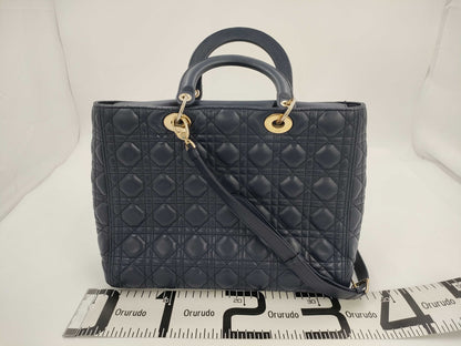 Dior DIOR Duor Lady Duor Large Cannage Handbag