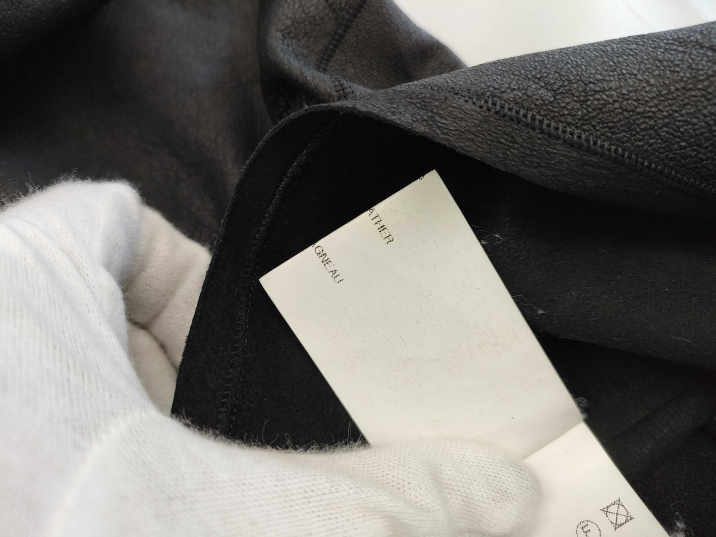 6849 Rick Owens Leather Dress for Women