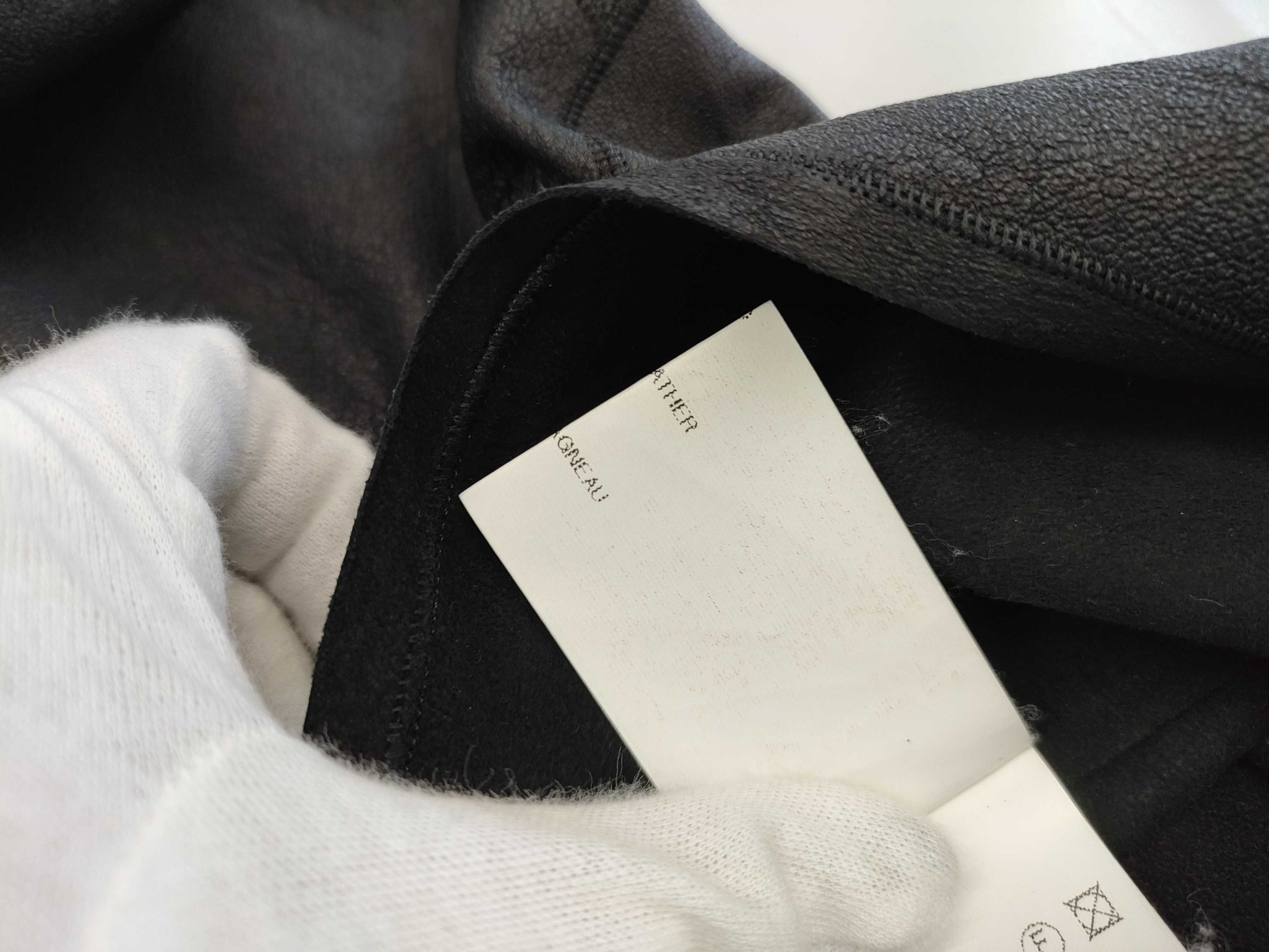 6849 Rick Owens Leather Dress for Women