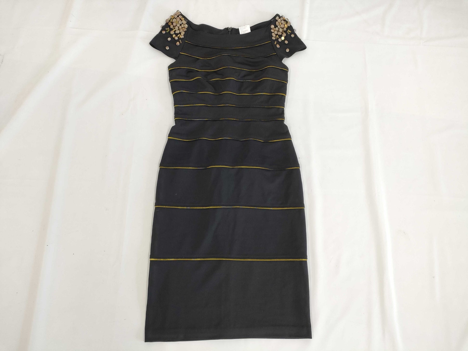 6282 Tadashi Shoji Dress One Piece Black 4 One Piece