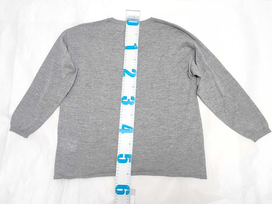 SAINT LAURENT 6717 Saint Laurent Long Sleeve Knit Sweater Top