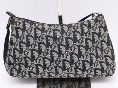 Dior Trotter Accessory Pouch Handbag Black Handbag