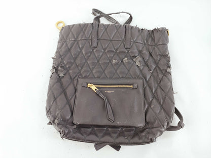 GIVENCHY 2-way black leather shoulder bag