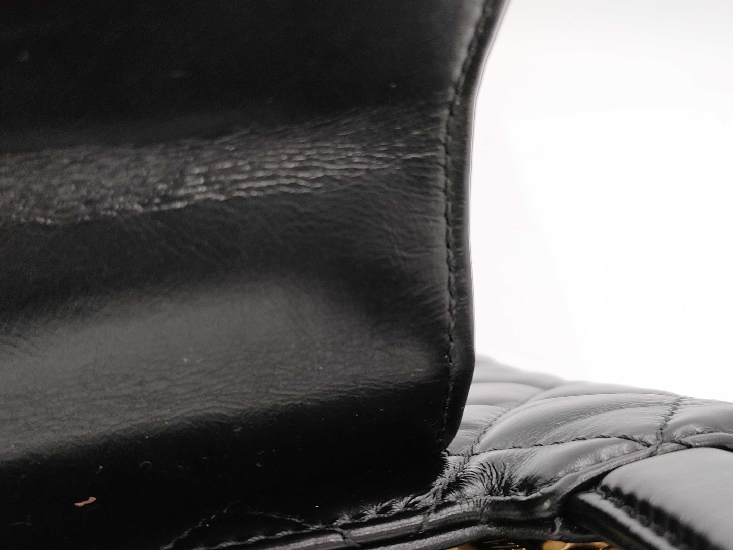 CHANEL Matelasse 2-Way Handbag with Gold Hardware, Chain Shoulder Bag, W19cm, AS4416, Serial Number Plate, Black