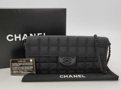 CHANEL Neutra Chain Shoulder Bag with Box and Guarantee Card