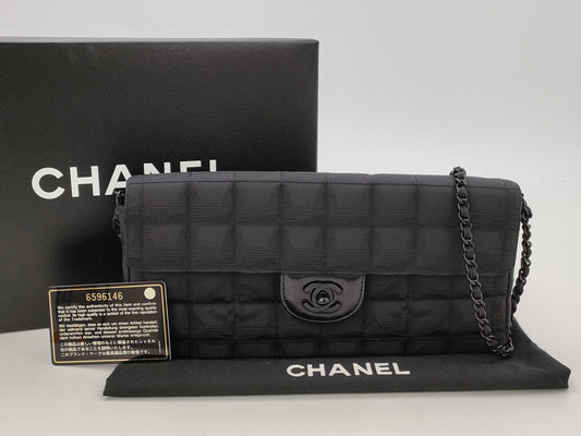 CHANEL Neutra Chain Shoulder Bag with Box and Guarantee Card