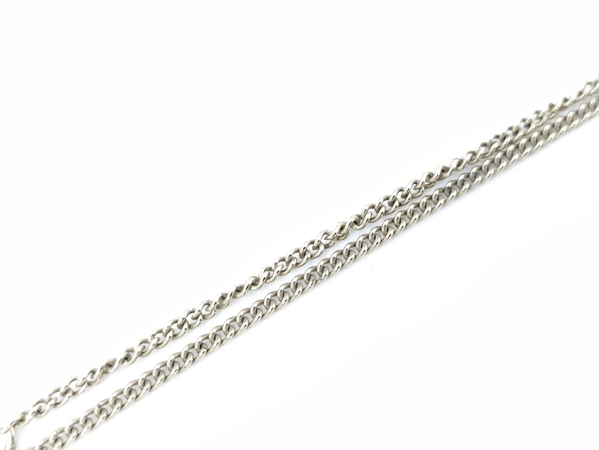 CHANEL B13C Color Stone Coco Mark GP Necklace