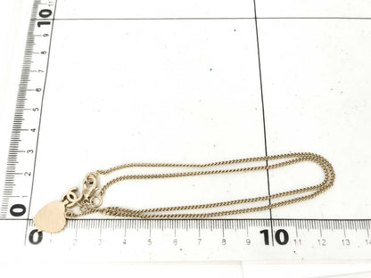 CHANEL Heart Arrow Coco Mark Pink 10P Necklace