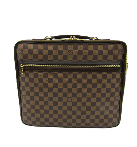 LOUIS VUITTON Porte Ordinature Savana Damier N58020 G Hardware Business Bag