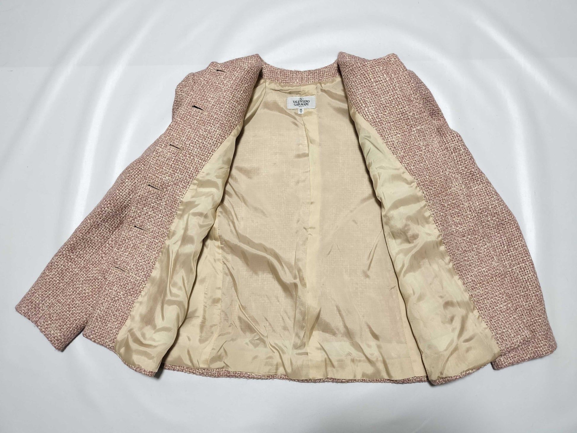 VALENTINO Tweed Jacket Size 46