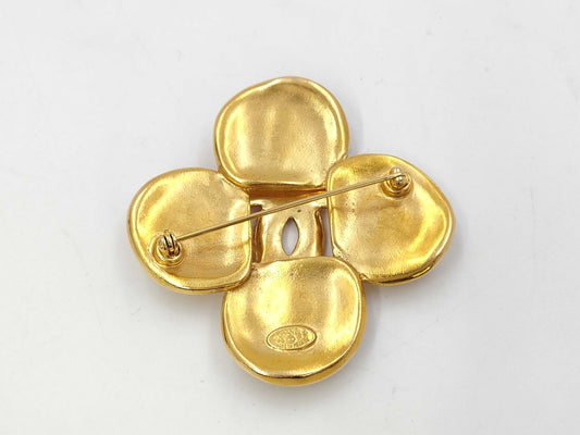 CHANEL Brooch Gold 96P Brooch