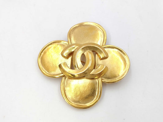CHANEL Brooch Gold 96P Brooch