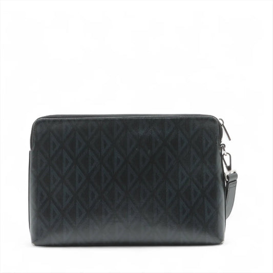 Dior CD Diamond PVC Clutch Bag Second Bag